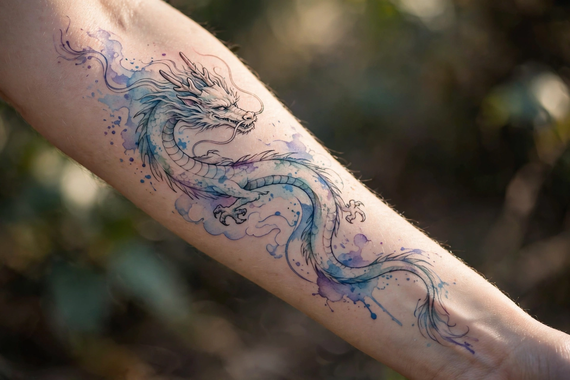 Delicate lace cuff tattoo around a woman's wrist