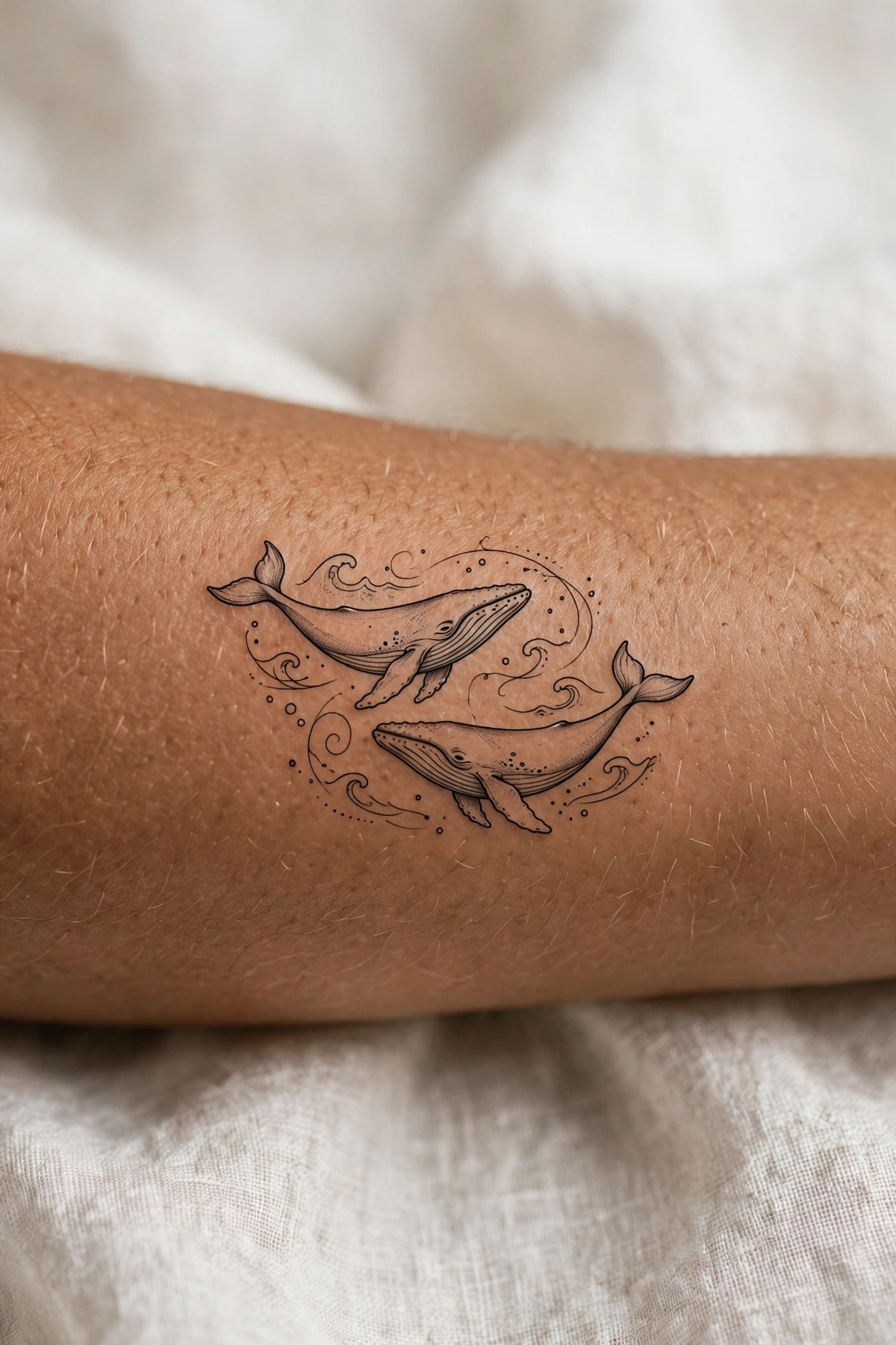 Whale best friend tattoo ideas