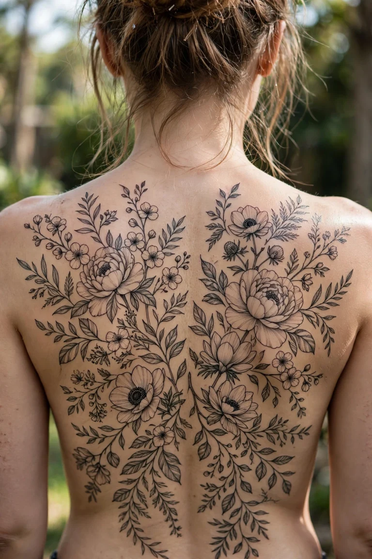 38 Full Back Tattoo Ideas That Get Noticed Right Away