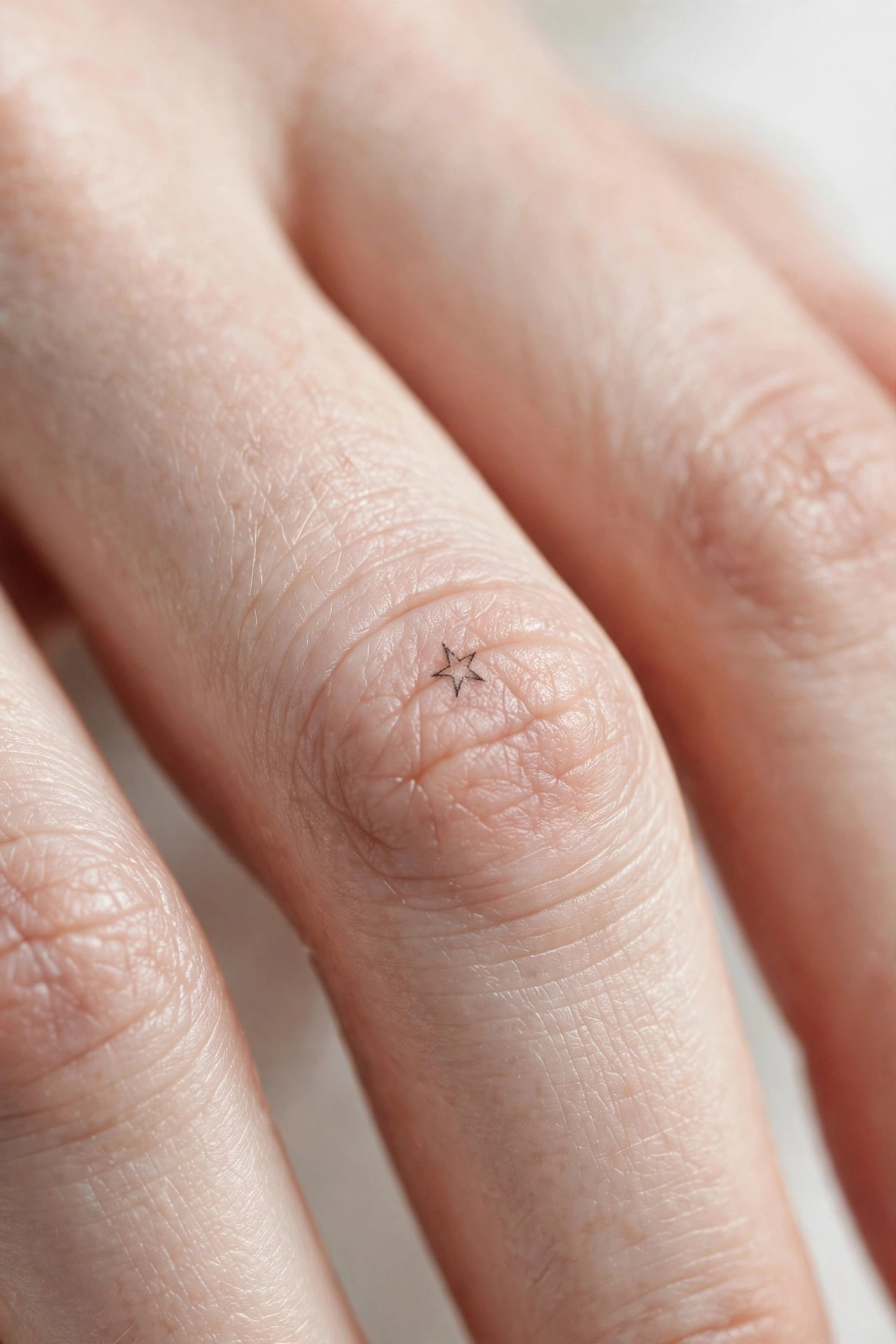 HOLD FAST traditional tattoo lettering across eight knuckles