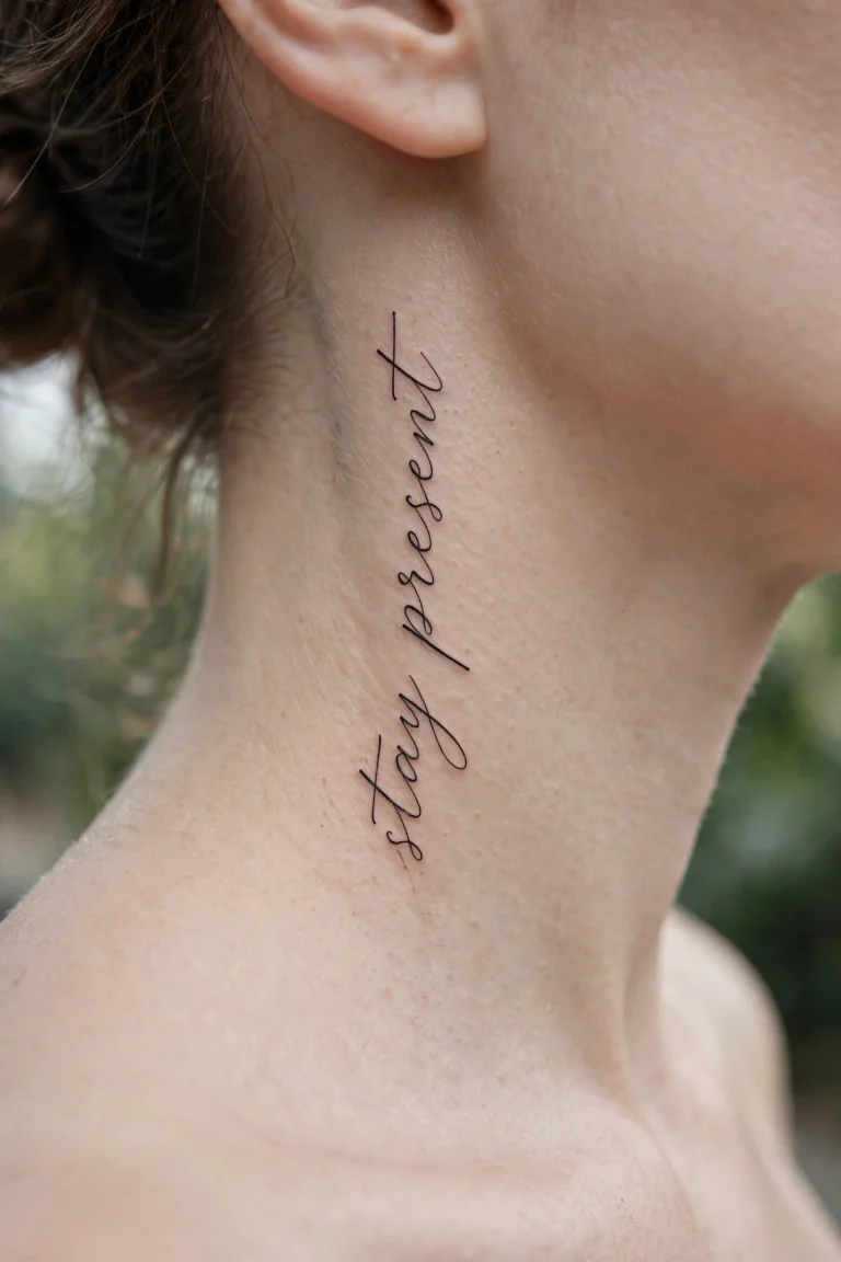 35 Side Neck Tattoo Ideas for a Standout Look